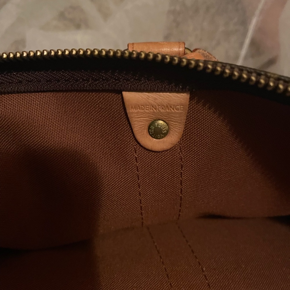 Authentic Monogram Brown Louis Vuitton Keepall 60… - image 3